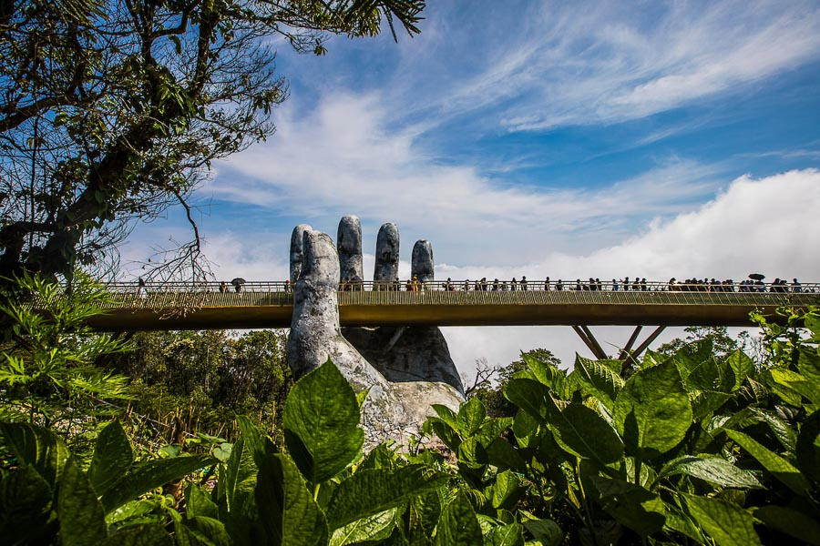 Golden Bridge Da Nang Vietnam Tourism